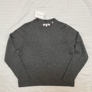 CHINTI & PARKER 100% CASHMERE CREW NECK SWEATER IN ‘GREY’ XS